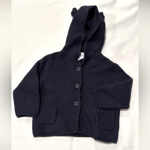 Baby Gap Teddy Bear Knit Cardigan 3-6mo